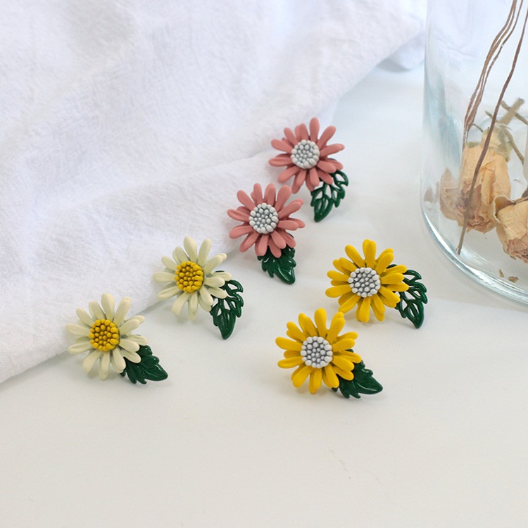 [HCM]Bông tai thời trang hình hoa cúc mẫu mới HT277
