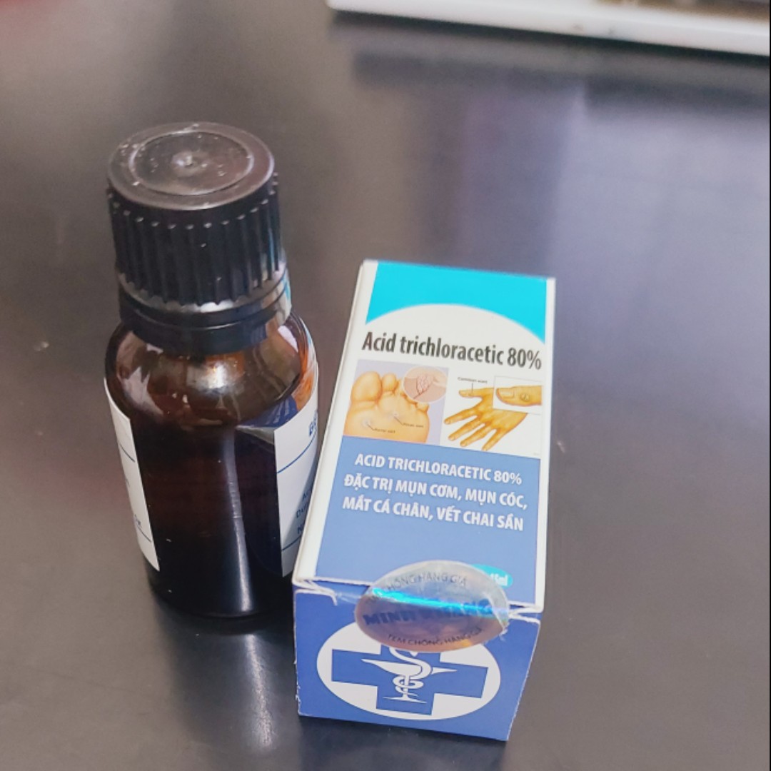 Bôi mụn cóc, mụn cơm, vết chai sần mắt cá chân lọ dung dịch 15ml