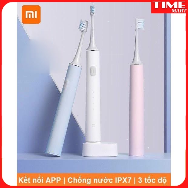 Bàn chải thông minh Xiaomi Mijia T500 kết nối app [TIME_MART siêu thị tiện ích gia đình]