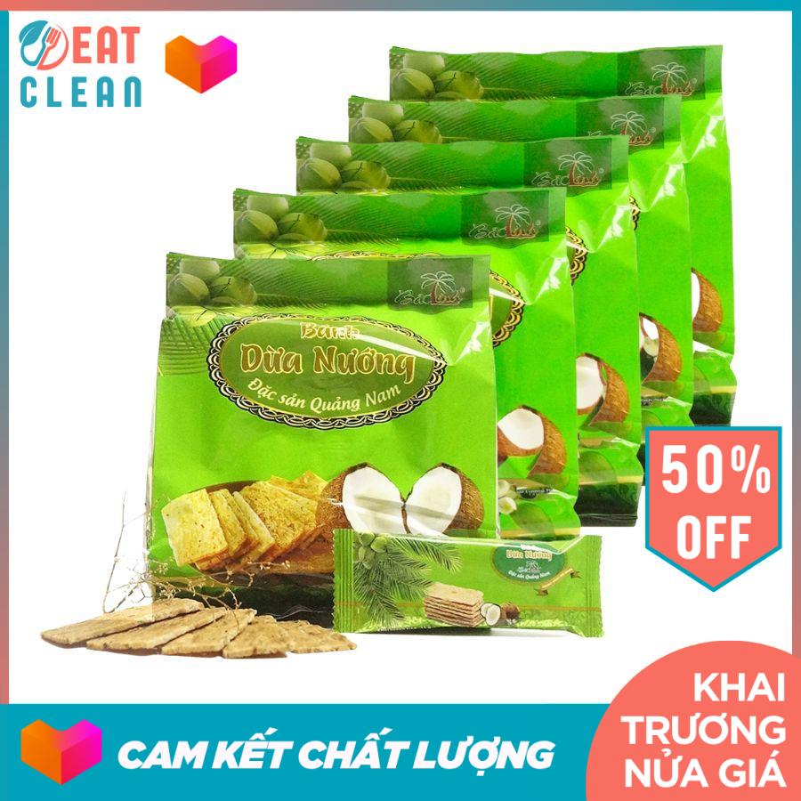Combo 5 gói Bánh dừa nướng Bảo Linh - Đặc sản Quảng Nam