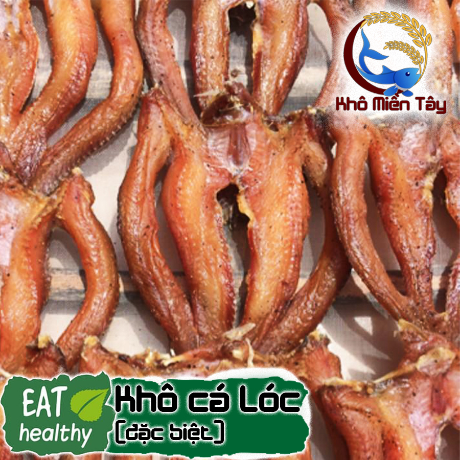 Khô Cá Lóc đồng 3 nắng,vị vừa ăn,không chất bảo quản,vệ sinh Đặc sản Miền Tây
