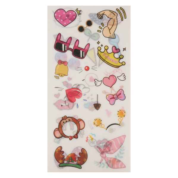 [HCM]Bộ 6 Tấm Sticker Dán Trang Trí - Princess
