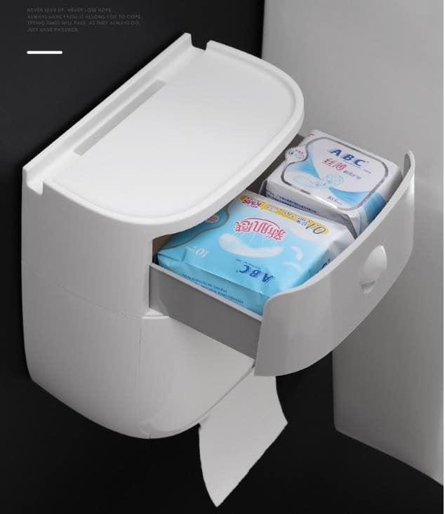 Hộp đựng giấy vệ sinh 2in1 ecoco