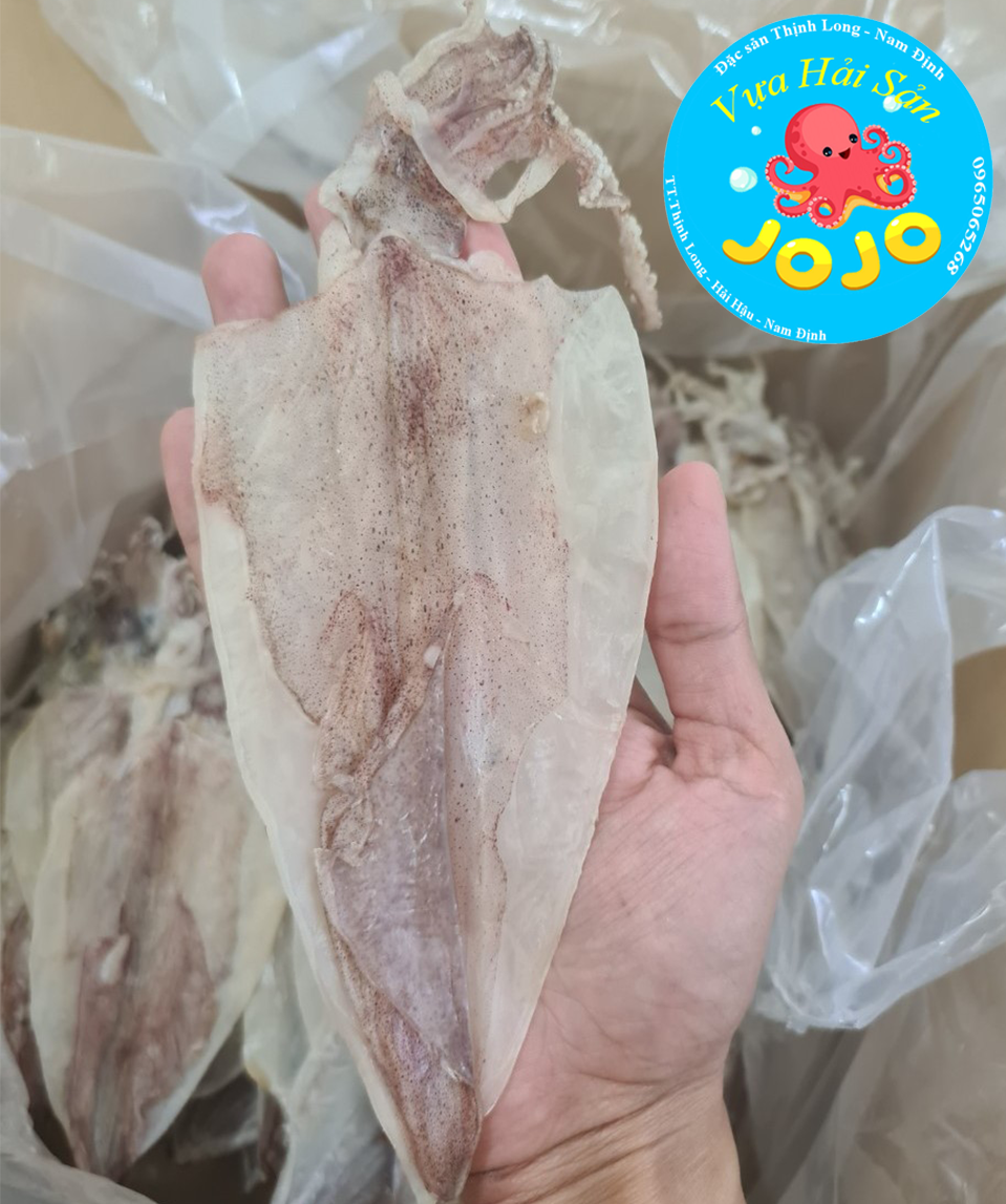 {GIÁ SỐC} 10 (9) hoặc 8 Mực Khô Câu Thịnh Long Bằng Bàn Tay Bao Ngọt