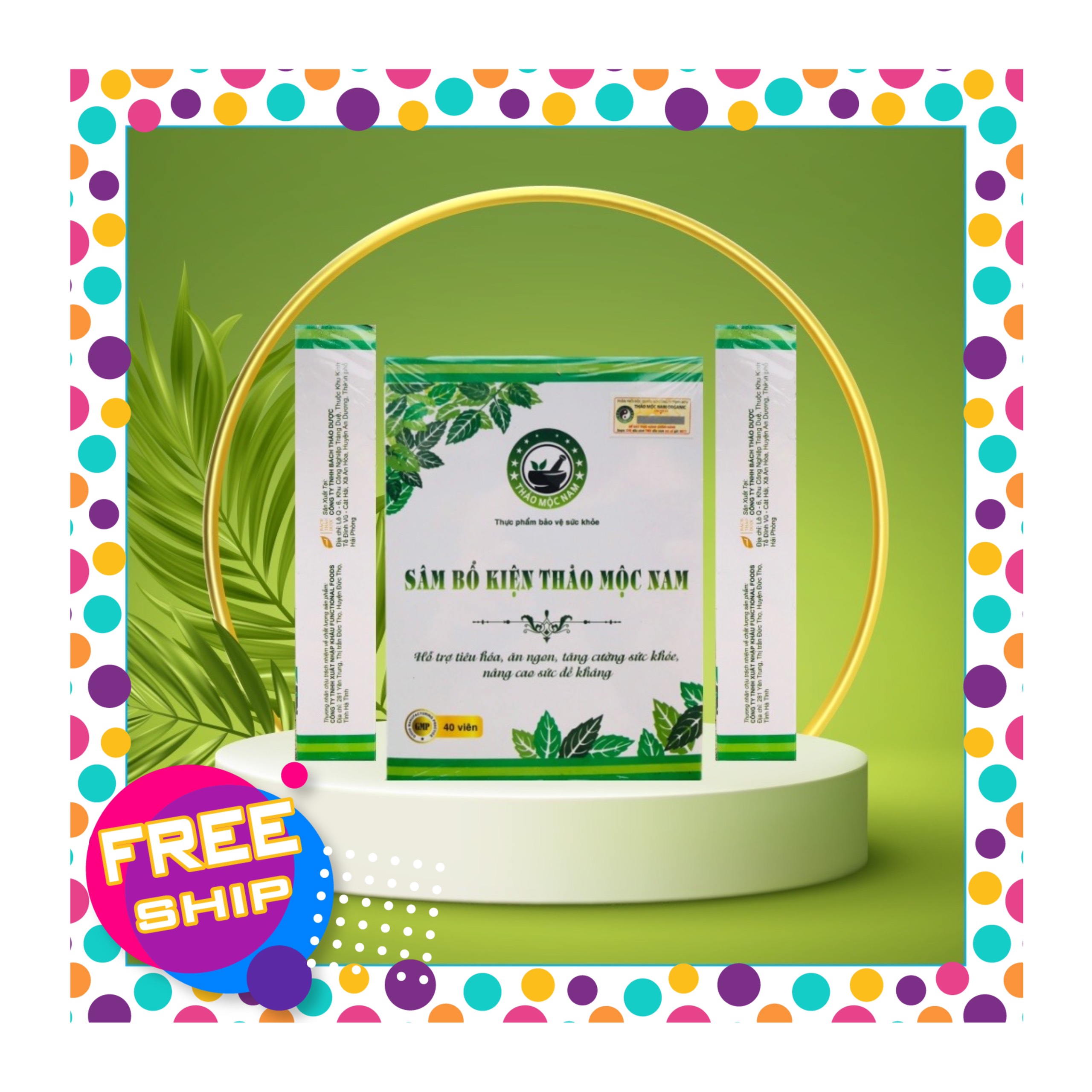 Sâm Bổ Kiện Thảo Mộc Nam - Tăng Cân Hiệu Quả