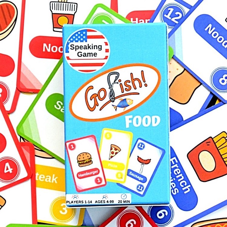Go fish game " food"