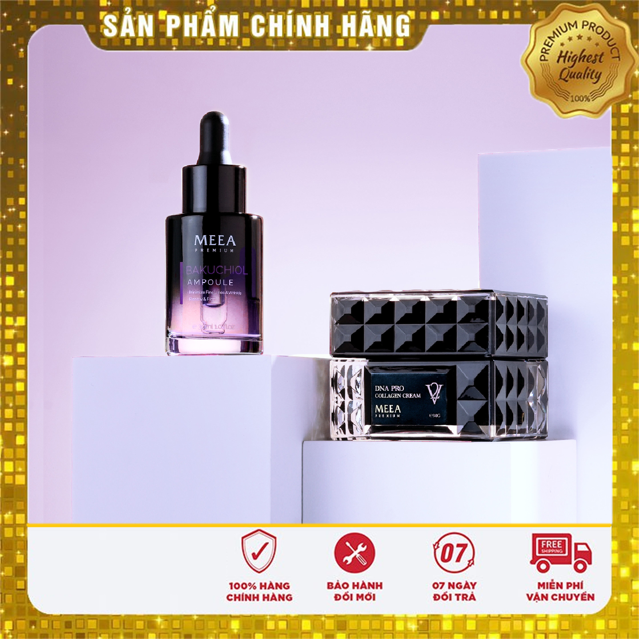 Tinh chất ampoule saffron meea organic