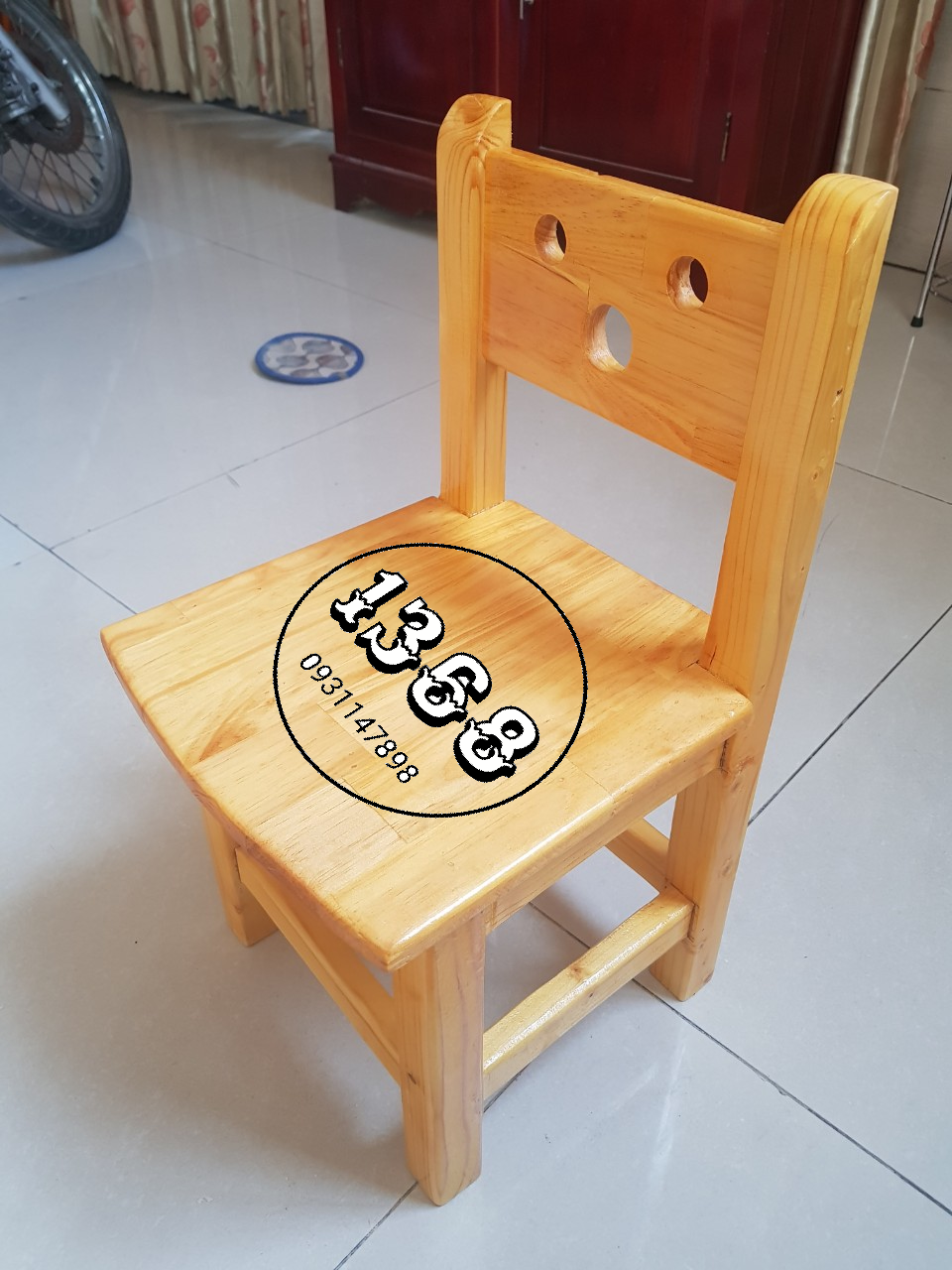 Ghế Gỗ Mầm Non 3 - 6 tuổi