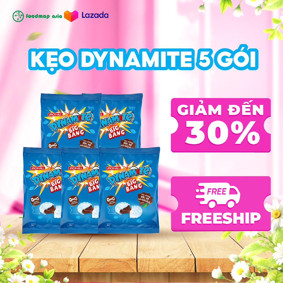 Kẹo Dynamite BigBang Vị Socola Bạc Hà - 120g - Foodmap