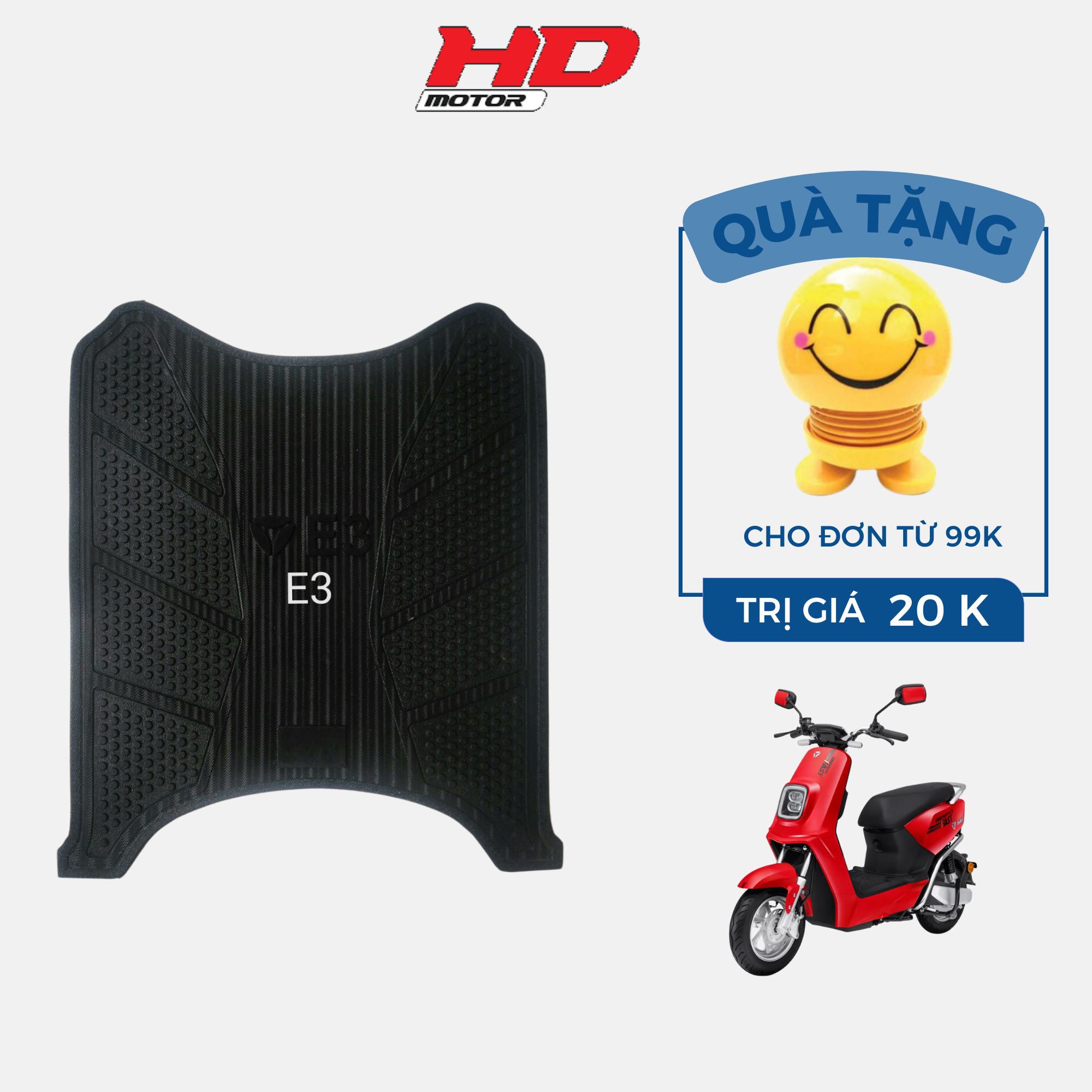 Yadea M6i ttfar  Thảm lót chân thảm sàn xe điện yadea M6i ttfar  loai cao su đẹp,dày mềm