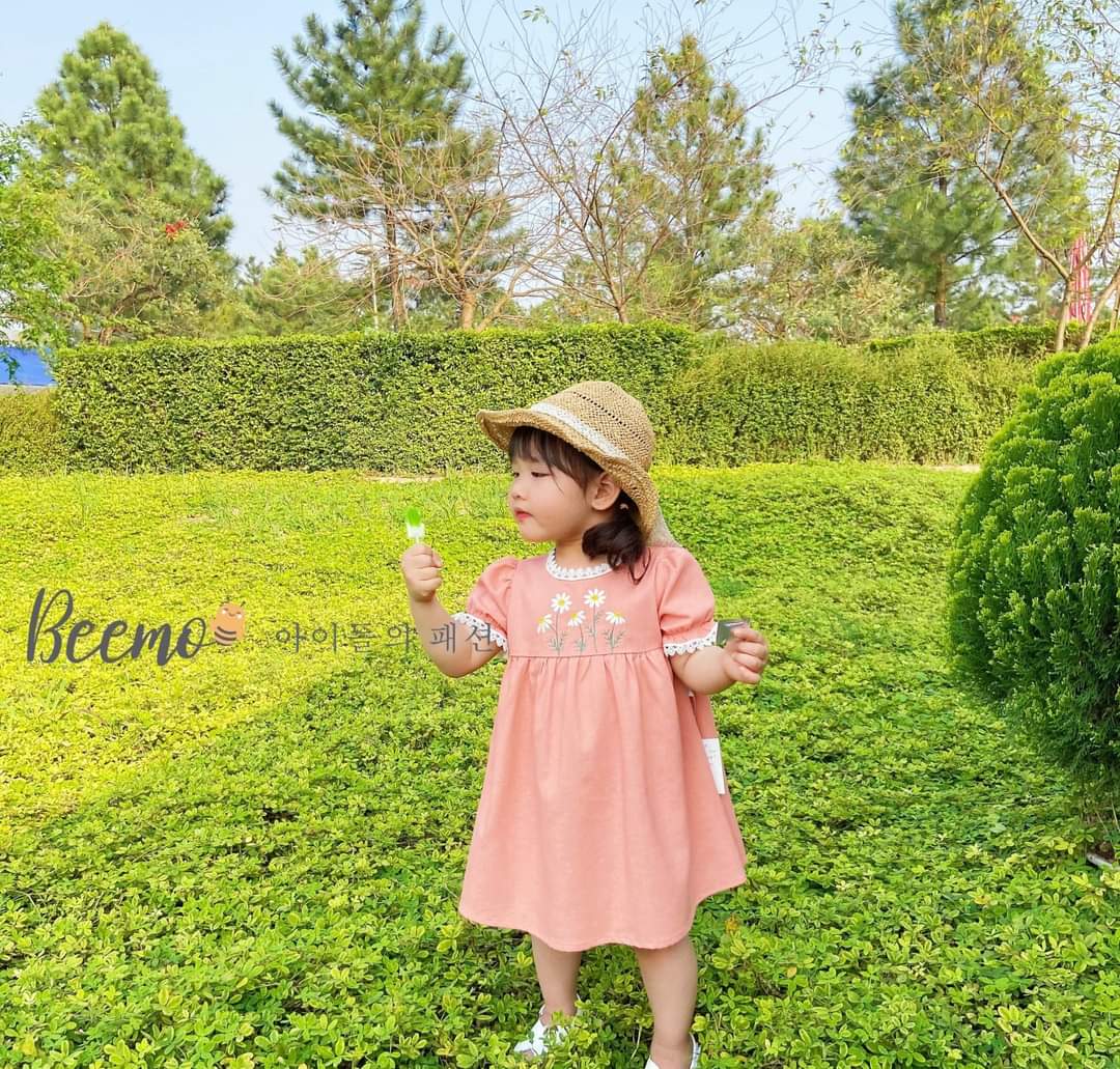 ❤️SĂN SALE ĐÓN HÈ❤️#VÁY_BABY_DOLL_VIỀN_REN_ĐIỆU_ĐÀ cho bé gái mặc hè siêu thoáng mát có size từ 10-25kg