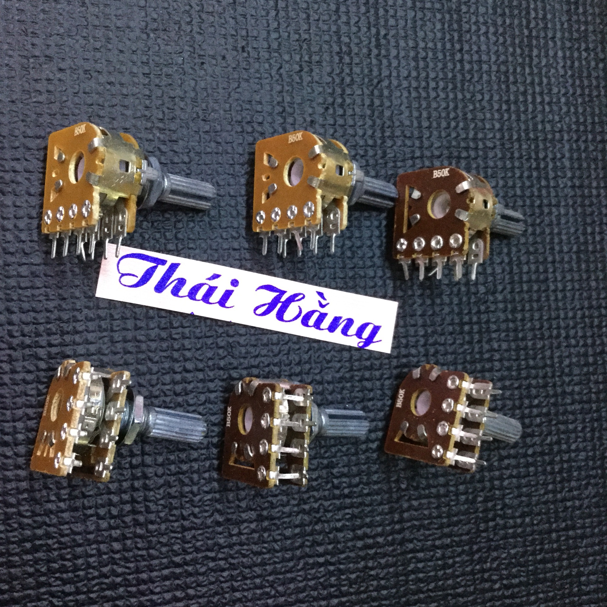 Volum chiết áp ampli 50 k -8 chân
