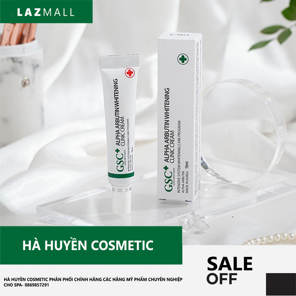 Kem nám trắng da gsc 15ml