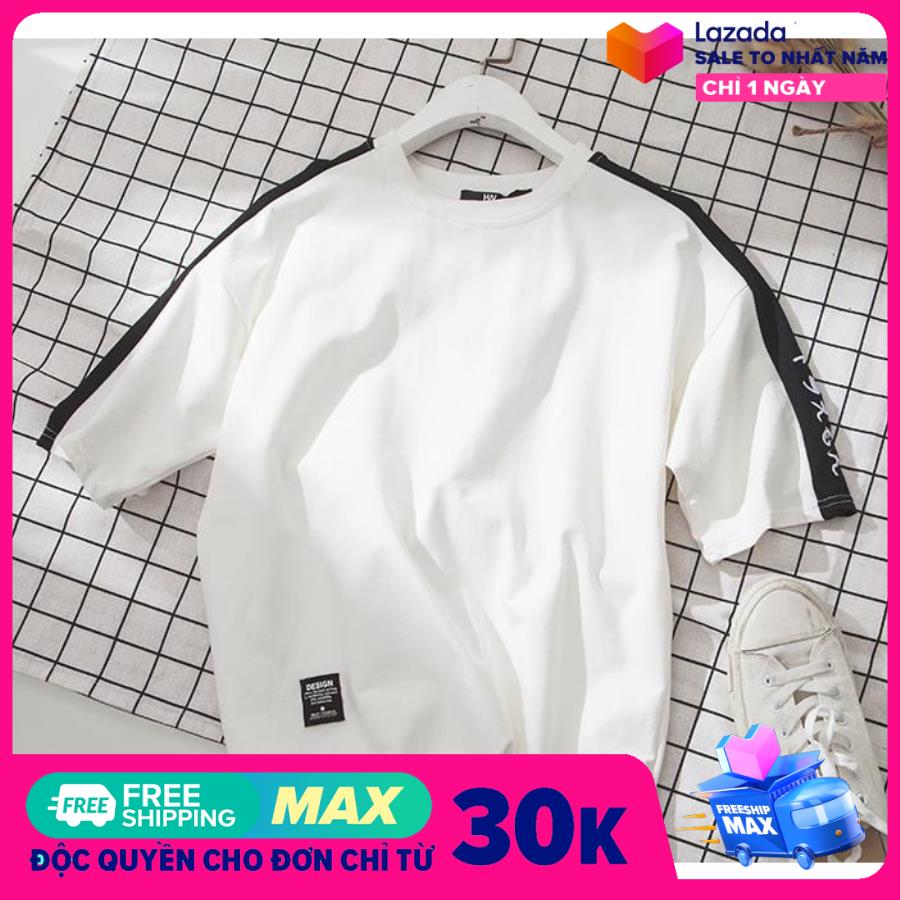 [HCM]Áo thun unisex tay lở form rộng vải tốt bền đẹp áo thun unisex cặp đôi trắng đen nâu êm thoáng mát dễ chịu- Thời trang Evolpo [HÀNG TỐT]