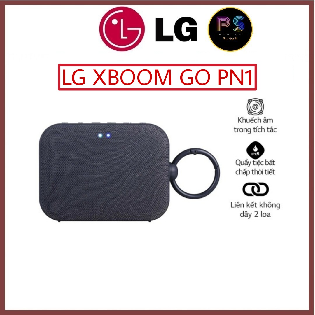 Loa bluetooth LG Xboom Go PN1 hàng cao cấp chính hãng - bảo hành 12 tháng