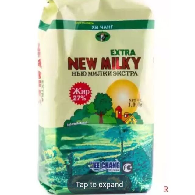 SỮA KEM BÉO NGA NEW EXTRA MILKY TÚI 1KG HÀNG MỚI CHUẨN XỊN