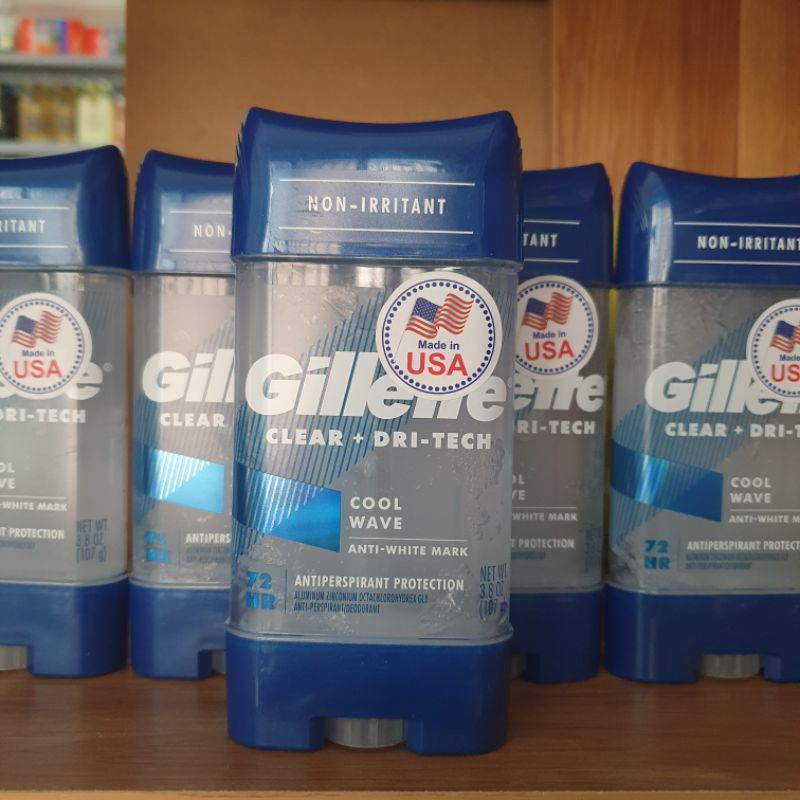 Gel khử mùi gillette giảm tiết mồ hôi hương cool wave 107g