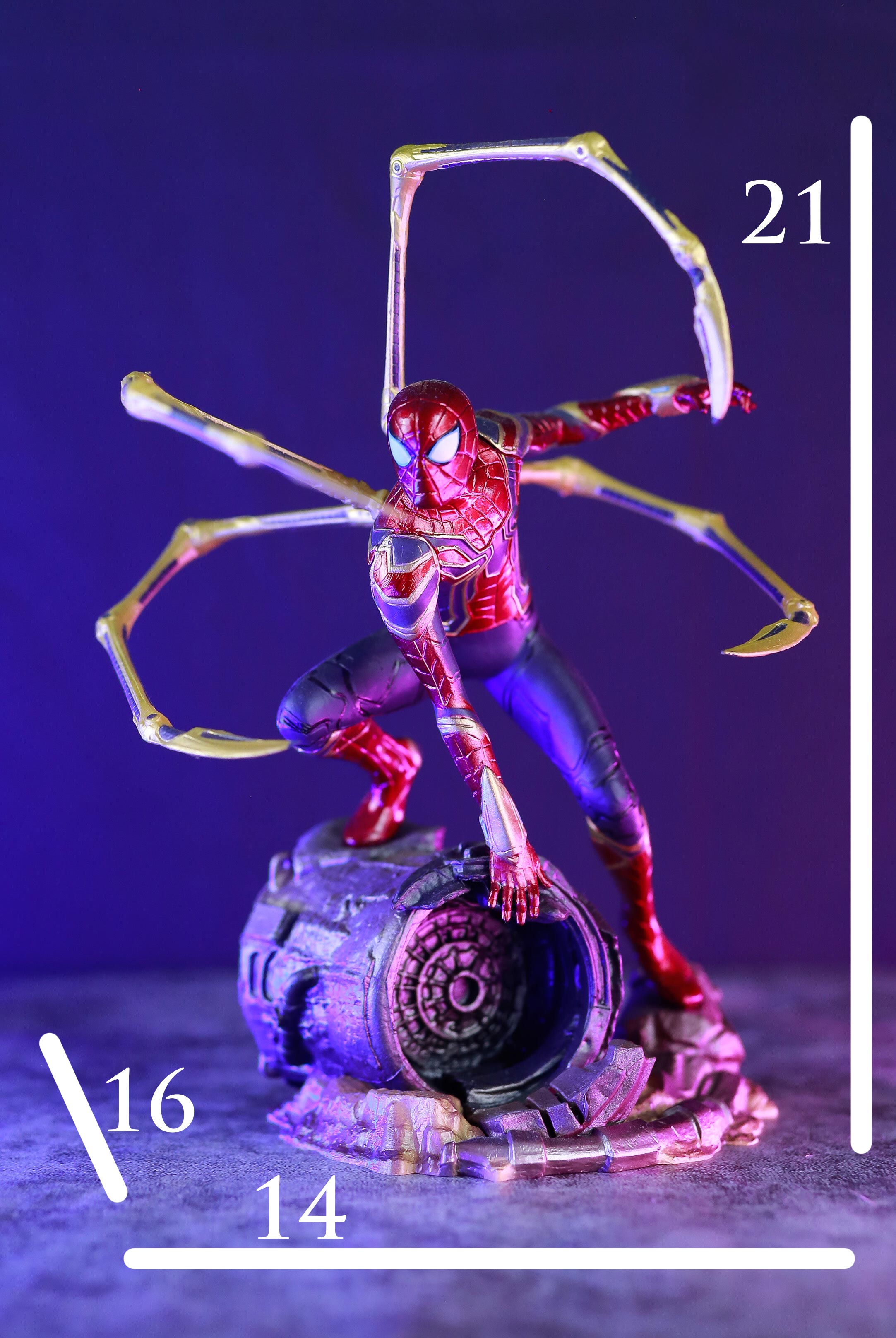 Tượng Ironspider cực đẹp mô hình Marvel