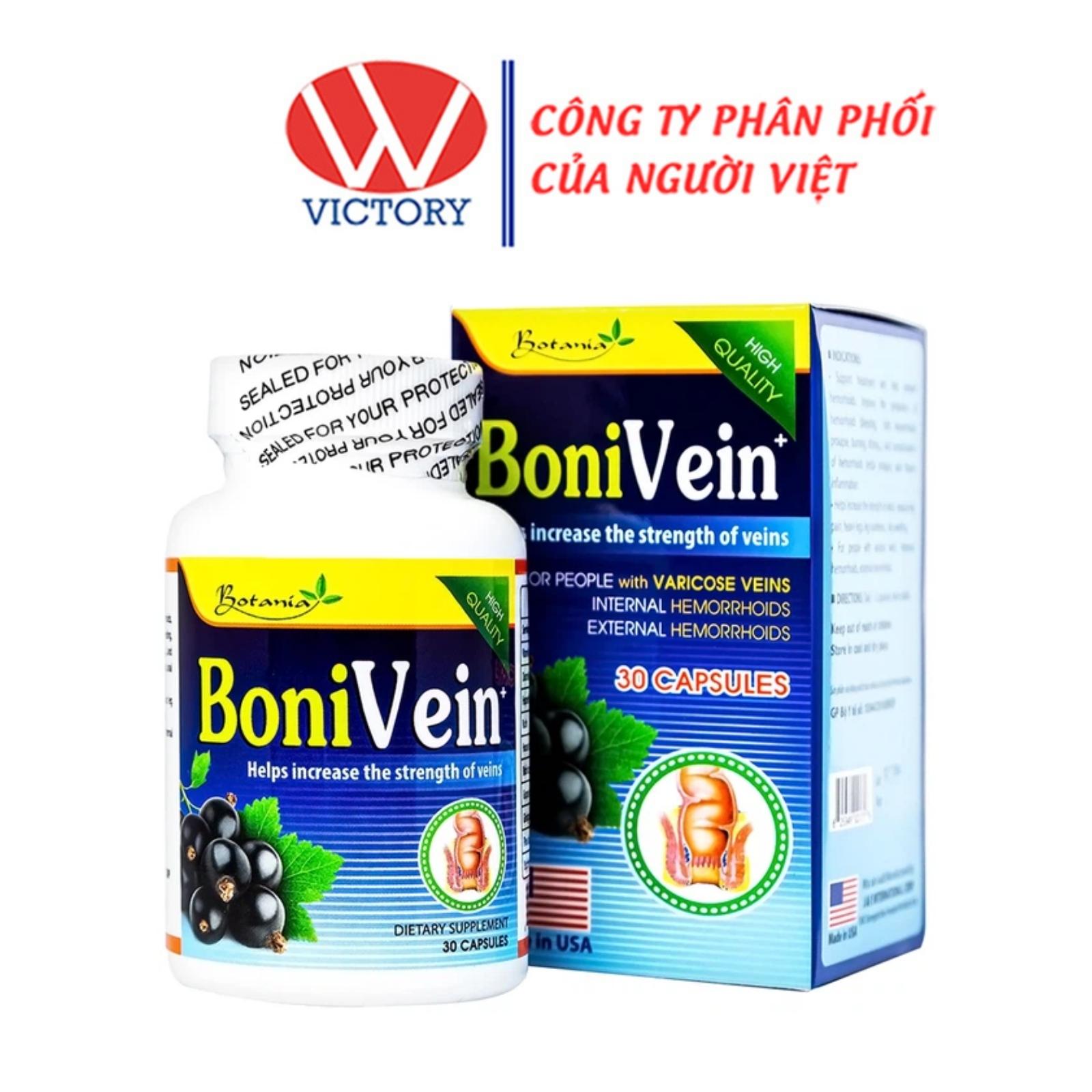 BoniVein - Hỗ Trợ Suy Giãn Tĩnh Mạch Chân - 30 viên - VIC Pharmacy