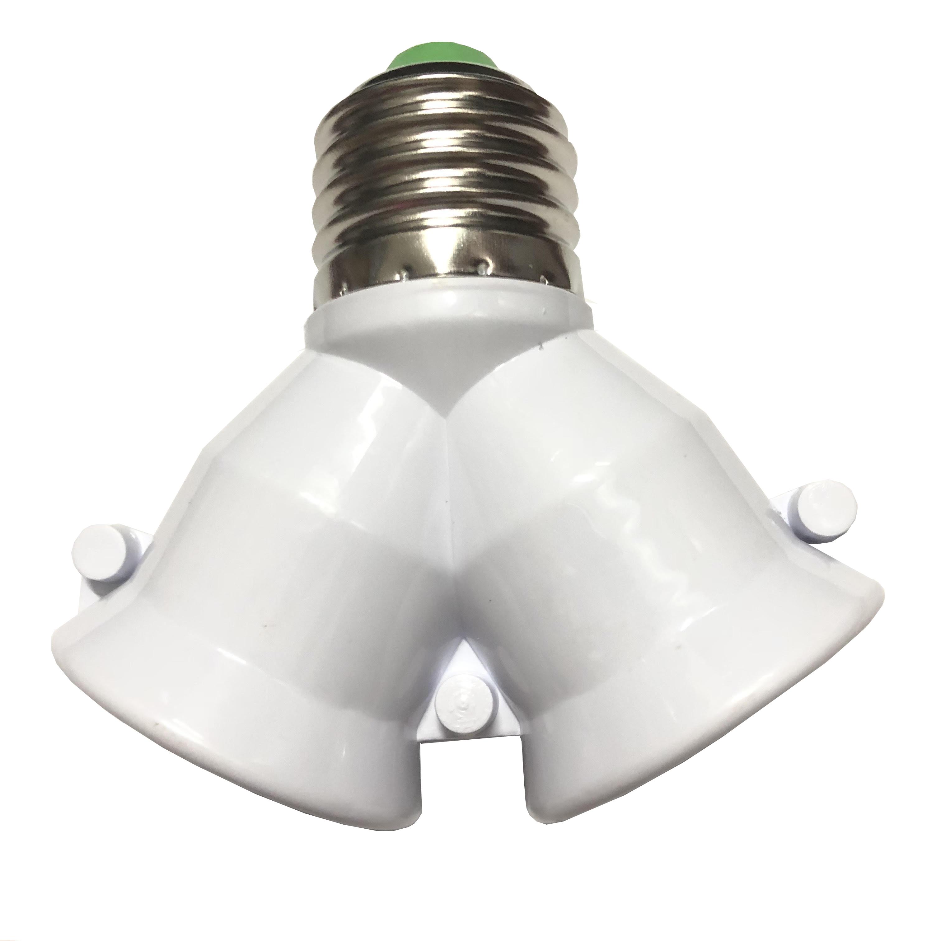 Đầu chia 2 đui xoáy tròn E27