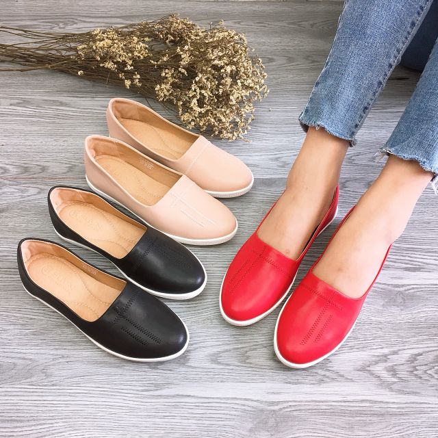 Slipon bệt hàng da thật made in Việt Nam