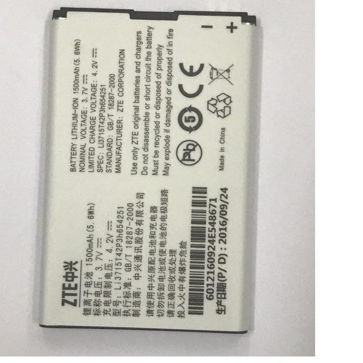 Pin cho thiêt bị phát wi-fi zte mf60 mf61 mf62 mf65 mf63 mf65m