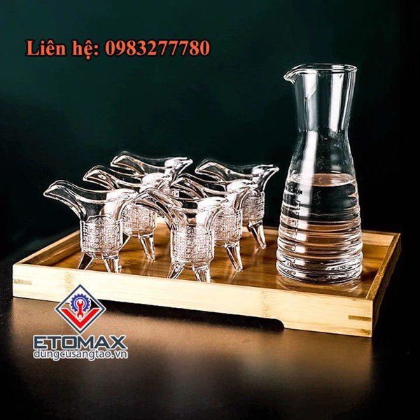 Bộ 6 ly thủy tinh hoàng đế