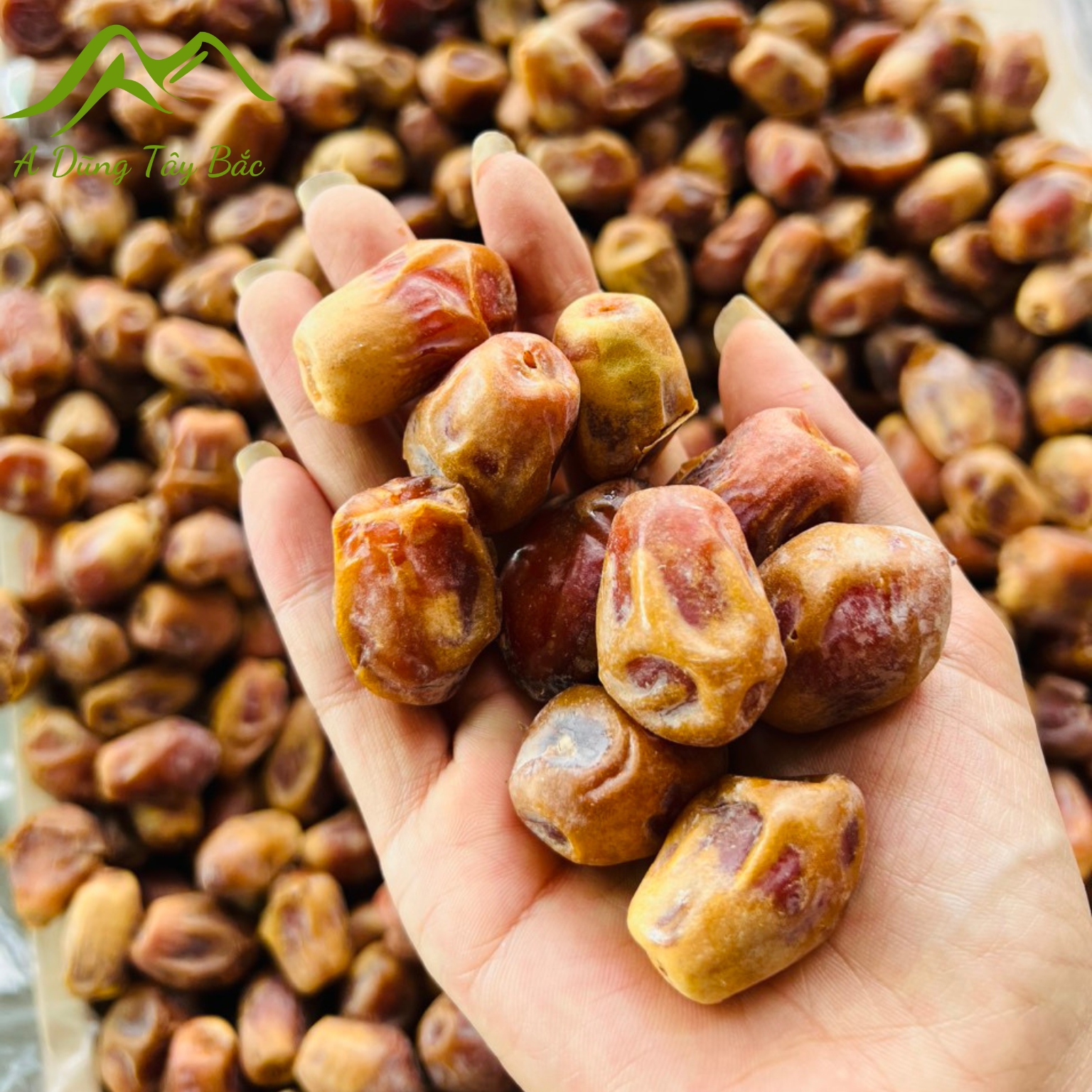 Chà là sấy dẻo không đường 1kg loại 1, chà là hữu cơ sấy khô nấu sữa hạt, ăn vặt mẹ bầu ăn kiêng