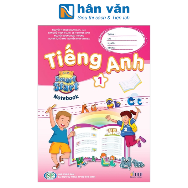 Sách - Tiếng Anh 1 i-Learn Smart Start - Notebook