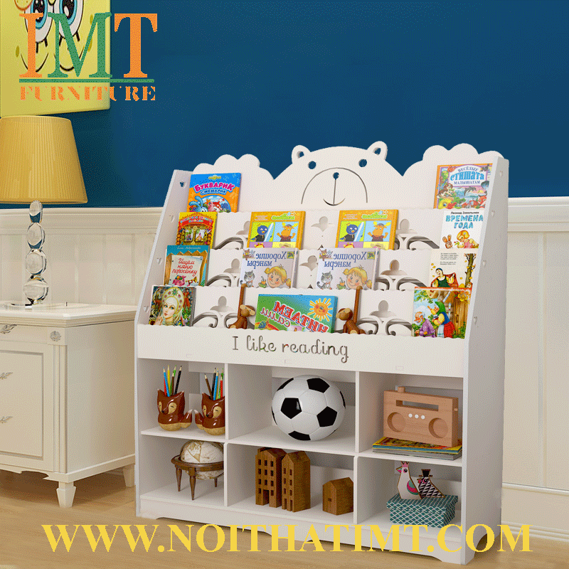 [HCM]Kệ đựng sách và để đồ chơi cho bé yêu IMT1006