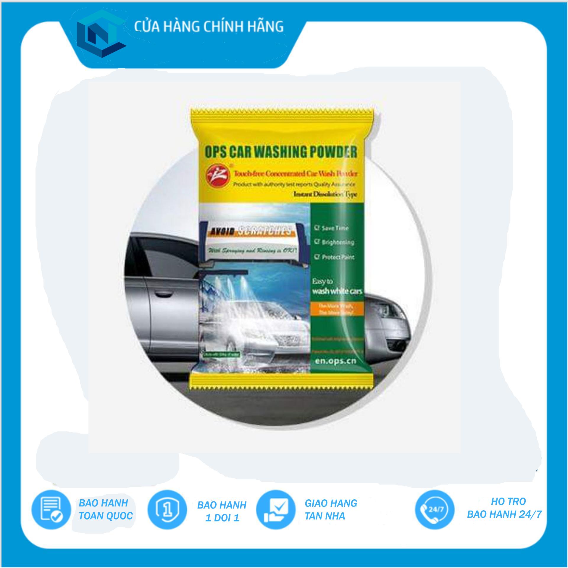 Bột rửa xe không chạm ops, Bột Rửa Xe Ô Tô, xe Tải thần thánh chỉ cần phun mà không cần chà rửa bằng tay thần thánh OPS