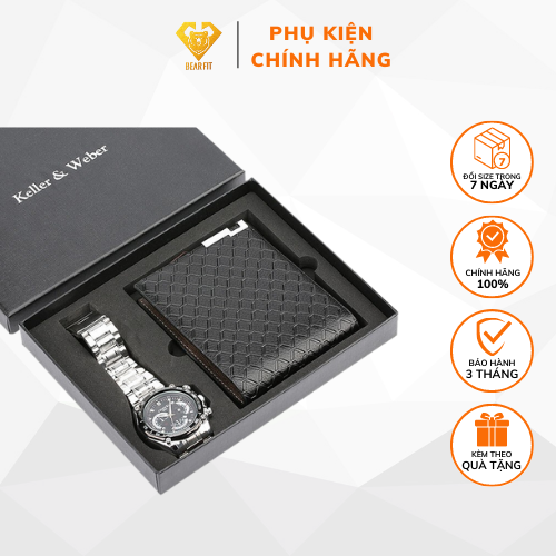 Quà lưu niệm - Hộp quà tặng sinh nhật thời trang cao cấp ( Đồng hồ, ví )