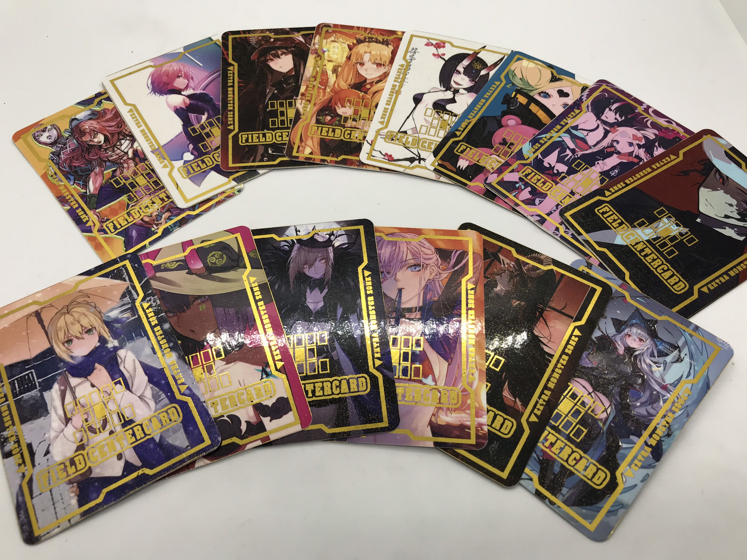 Thẻ Field Center Trung Tâm Bàn Đấu để chơi YugiOh hình Anime tổng hợp (Bộ 4)