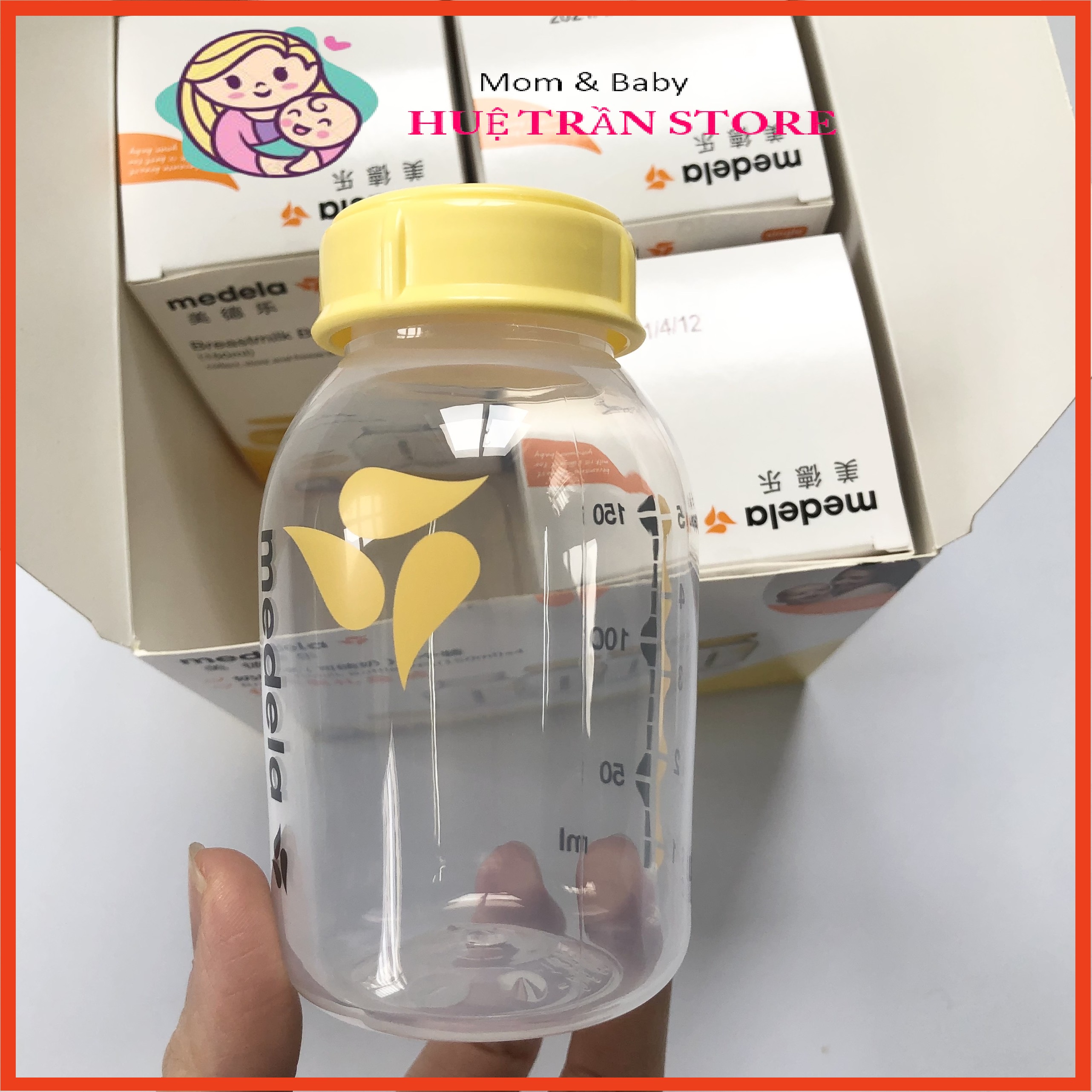 Bình trữ sữa Medela 150ml chính hãng