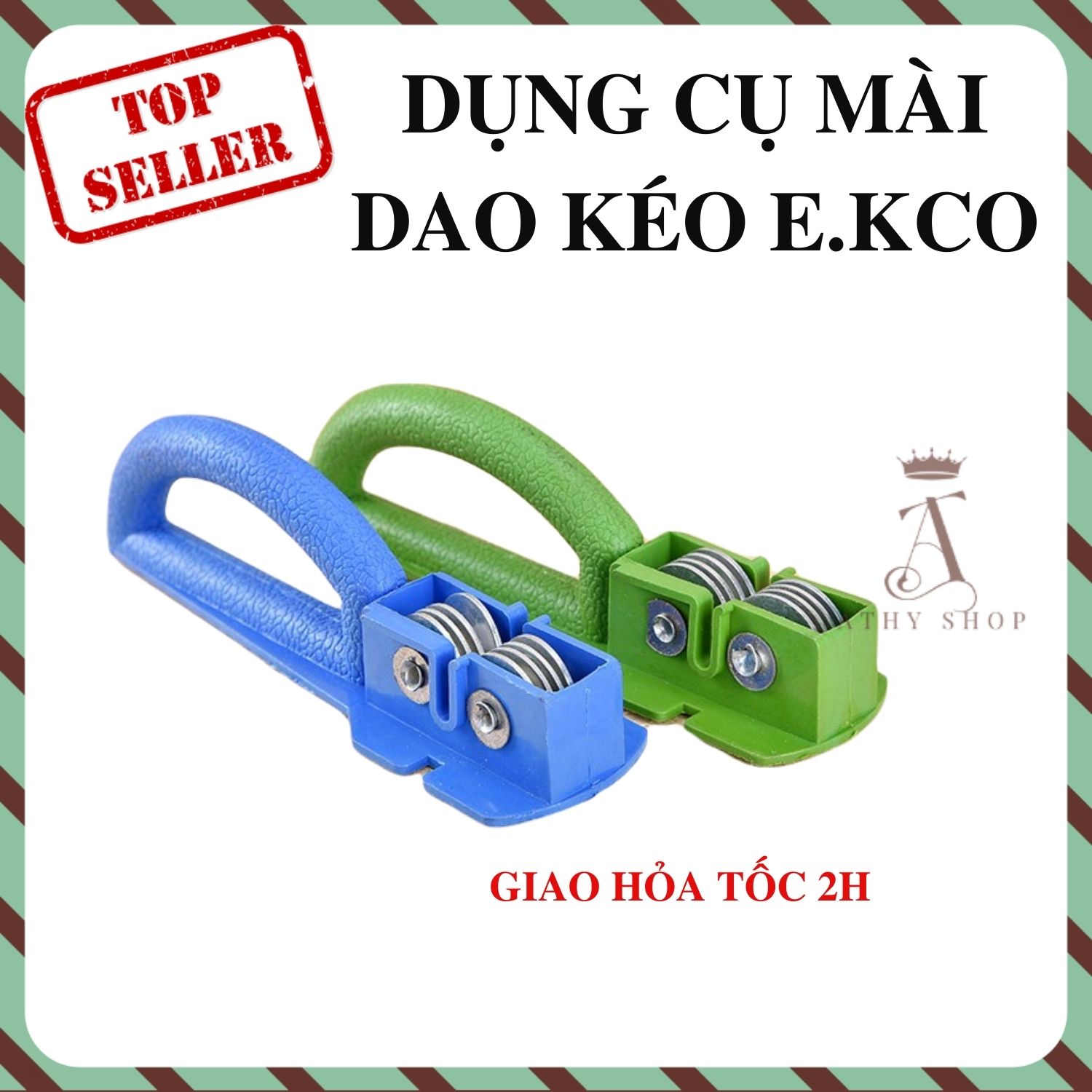 DỤNG CỤ MÀI DAO KÉO E.KCO dụng cụ mài dao kéo nhà bếp, an toàn, chắc chắn tiện lợi, mài dao kéo nhanh chóng không tốn điện, bền đẹp
