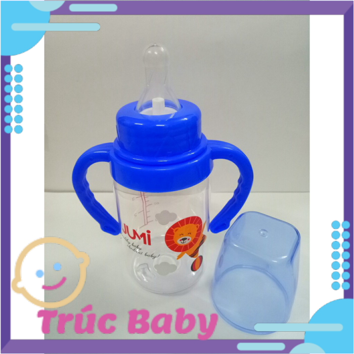 [HCM]Bình sữa Jumi/Cacara 140ml có tay cầm hàng việt nam