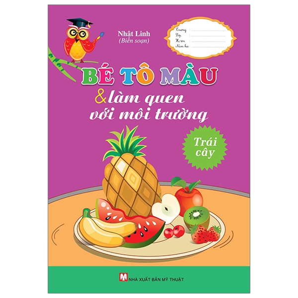Fahasa - bé tô màu & làm quen với môi trường - trái cây
