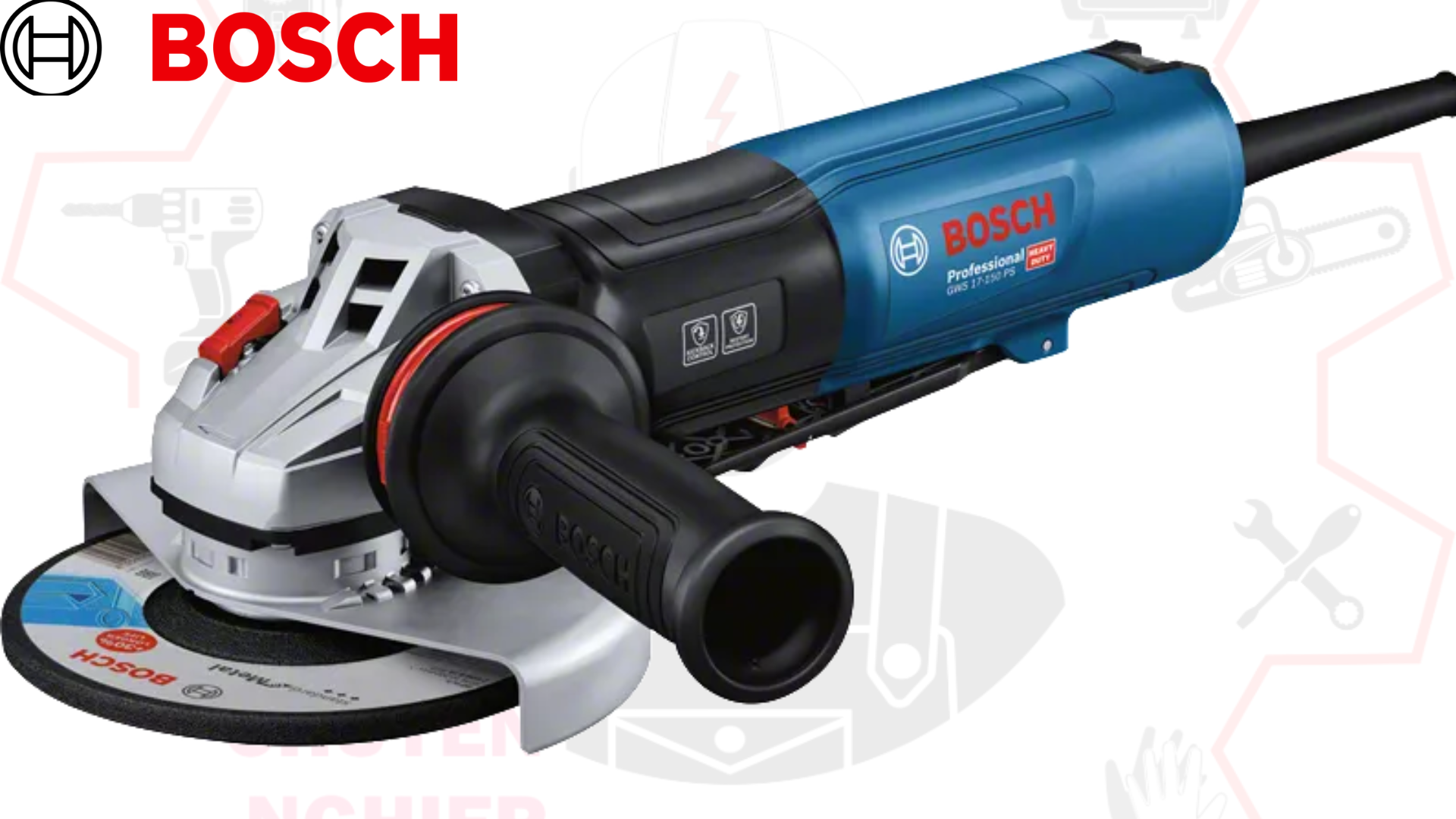 Máy mài góc Bosch GWS 17-150 S - 1700W, 150mm, Công nghệ giảm rung 40%