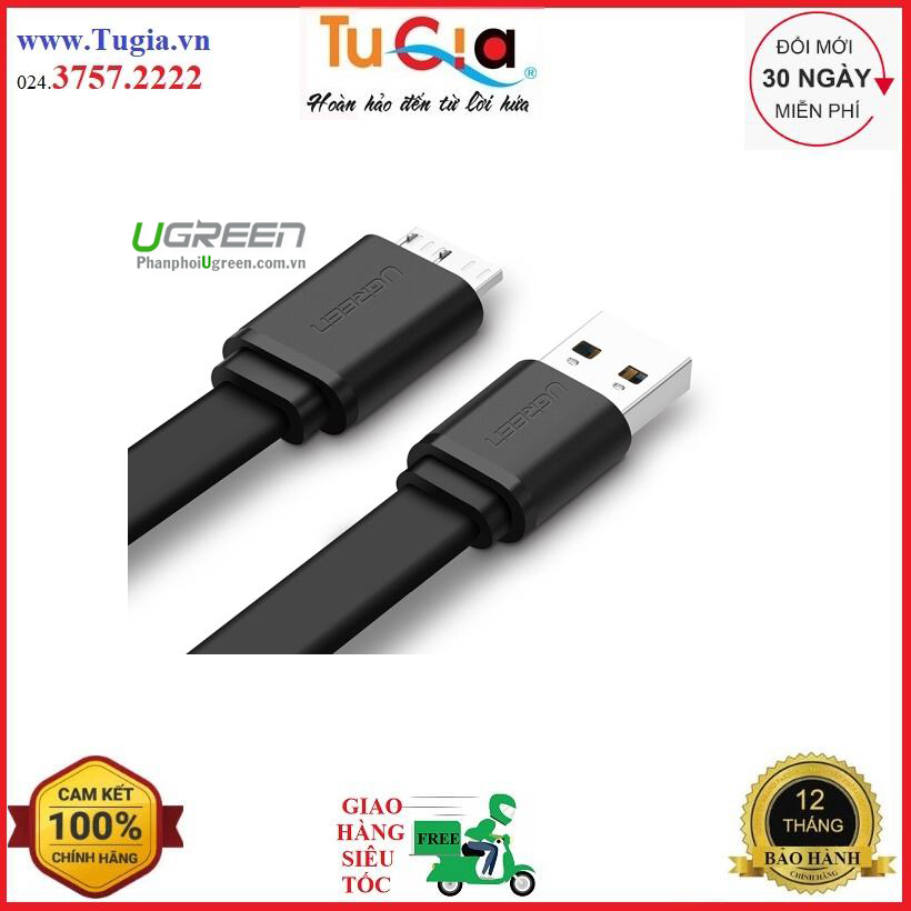 Cáp sạc usb 3.0 kết nối dữ liệu ugreen 10852 - hàng chính hãng