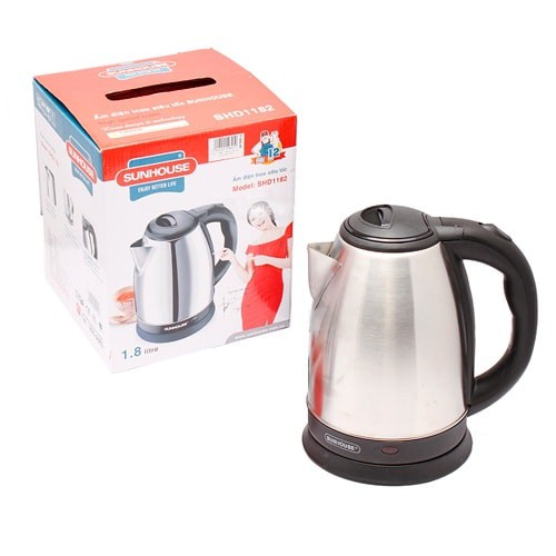 Ấm siêu tốc Sunhouse SHD1182 1.8 lít (Bảo hành 12 tháng)