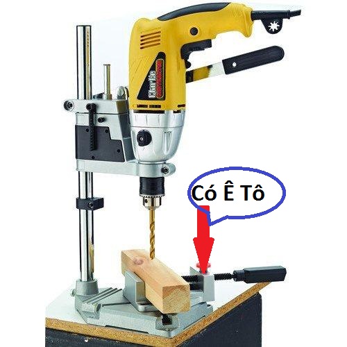 Chân đế máy khoan cầm tay tz-6102 , có ê tô