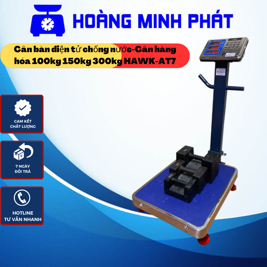 Can dien tu chong nuoc 200kg 300kg 150kg 100kg hawk-a7e chuyên dùng cho nhà hàng, nhà máy, công xưởng