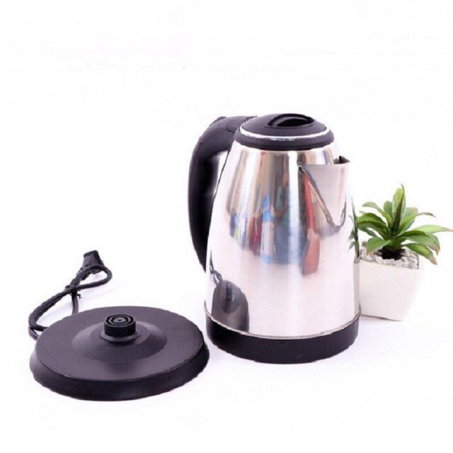 [FREESHIP - GIÁ SỈ] Bình Đun Nước Siêu Tốc Inox Dung Tích 1.8L - Hàng Chính Hãng Cao Cấp - Chất Liệu 100% Inox Độ Bền Cực Cao - Bảo Hành Toàn Quốc Thời Gian 6 Tháng Bởi Nhà BH SHOP CHEERY.