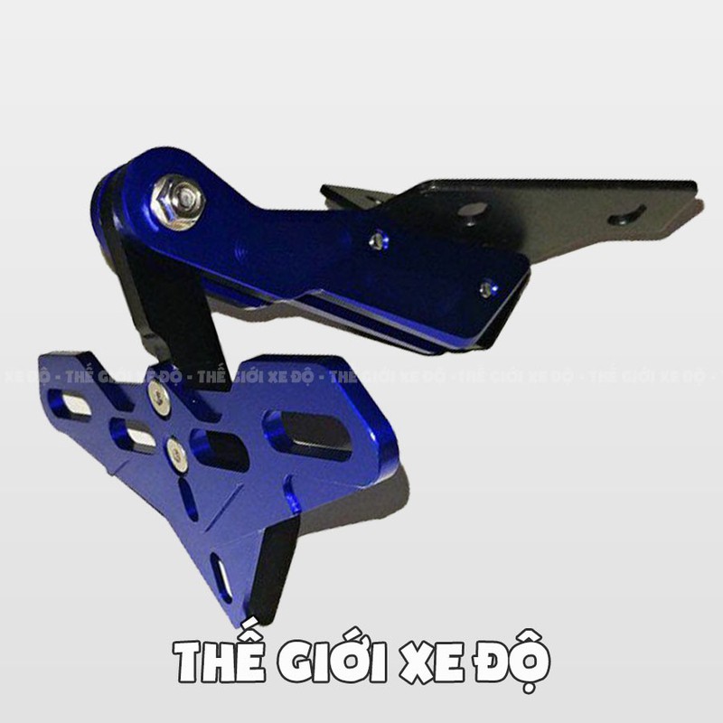 Pass biển số Exciter 150 nhôm gập 2 chiều - Pát ex 150 đút gầm