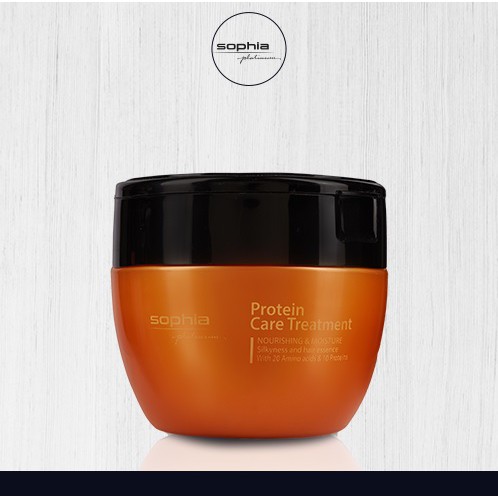 Dầu hấp ủ tóc Sophia Platinum Protein siêu dưỡng tóc, tái tạo tóc, phục hồi tự nhiên từ sâu bên trong