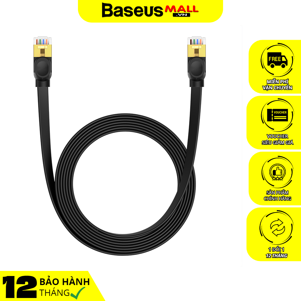 Cáp Mạng Lan 2 Đầu Baseus High Speed CAT7 10Gigabit Ethernet Cable