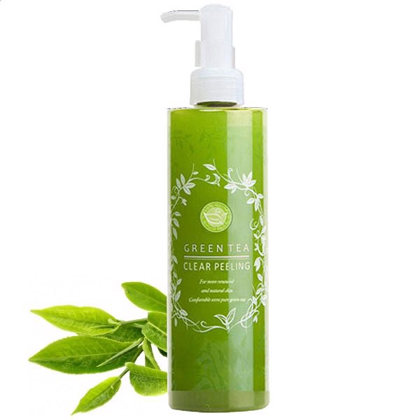 Tẩy tế bào chết trà xanh SANTA MARCHE Green Tea 200ml - Nhật Bản