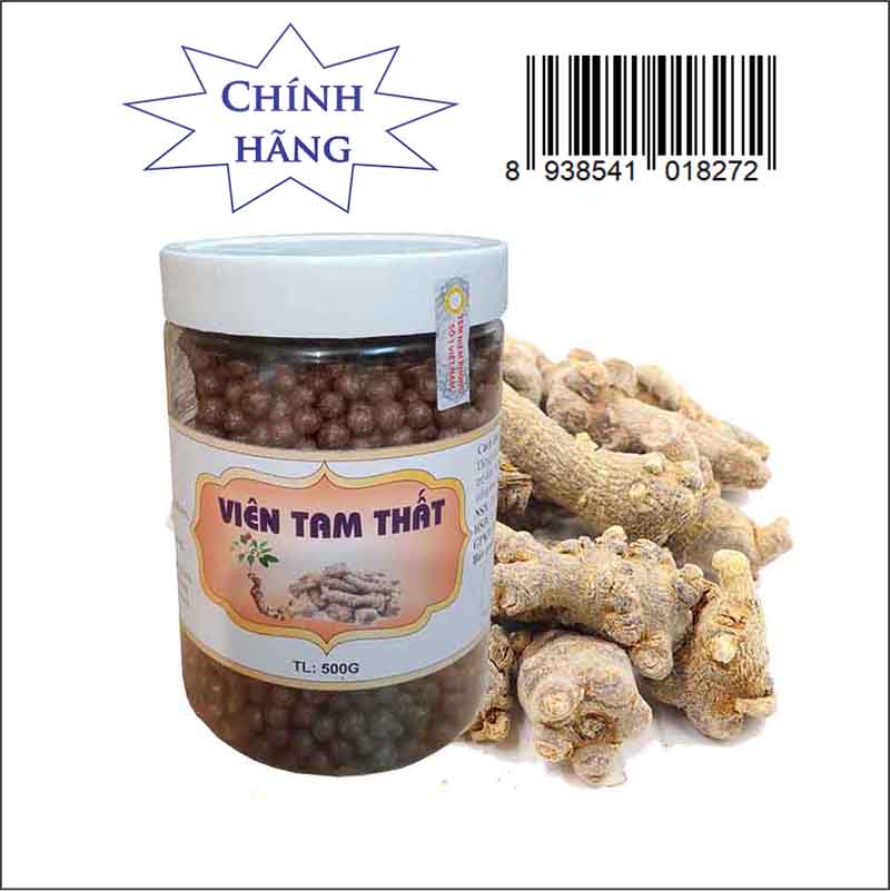 500G Viên Tam Thất bồi bổ sức khỏe (Tặng 100G viên nghệ mật ong)