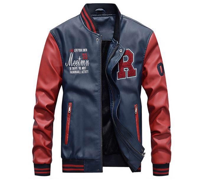Áo khoác bóng chày nam , chất da cao cấp lỳ và ấm Hot thu đông