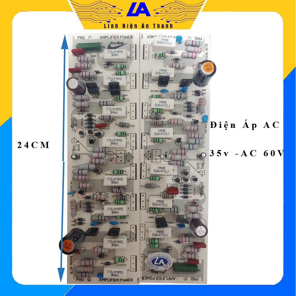 Mạch công suất 12 sò 16 sò linh kiện chất lượng cao